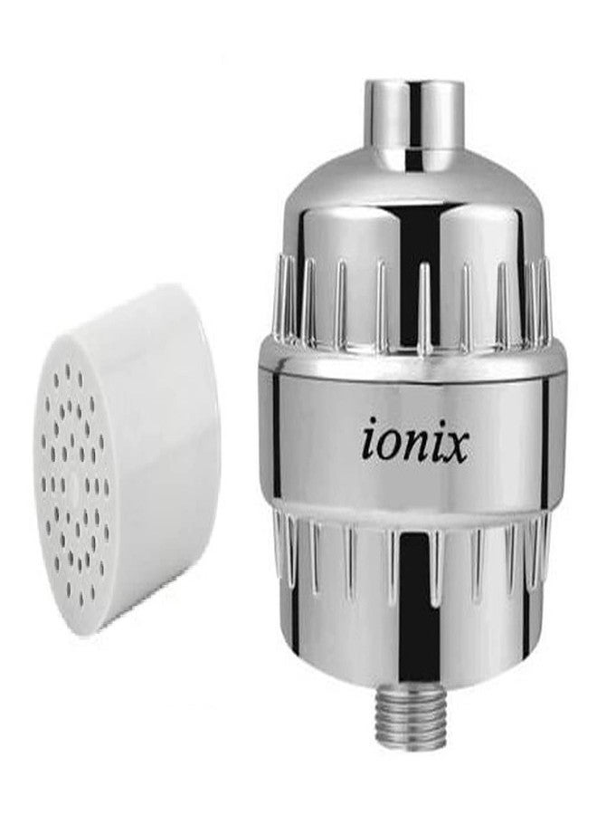 IONIX Tap Filter With Extra Cartridge | Water Softener for Bathroom (1 Year Warranty) | Shower Filter for Hard Water - Image 1